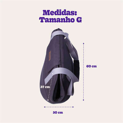 Bolsa de Transporte Meau Cinza