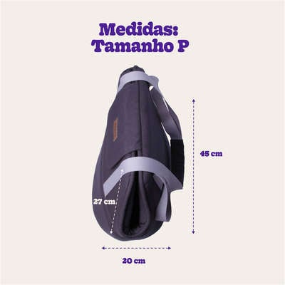Bolsa de Transporte Meau Cinza