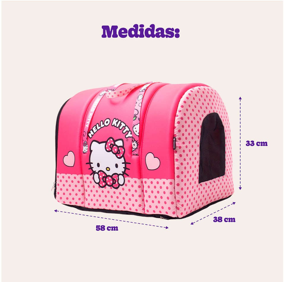 Bolsa de Transporte FreeFaro Hello Kitty - Tam. Único