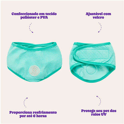 Bandana Refrescante GF Pet Tiffany para Cães