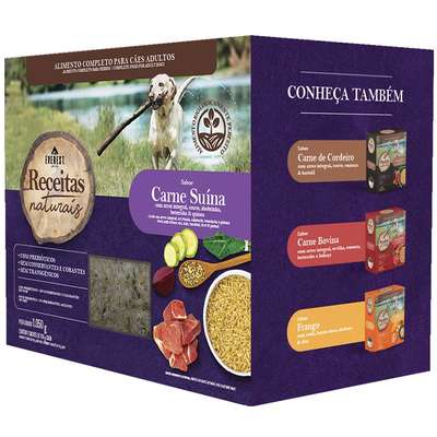 Alimento Natural Everest Receitas Naturais Carne Suína para Cães