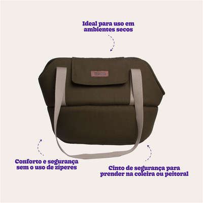 Bolsa de Transporte Meau Verde