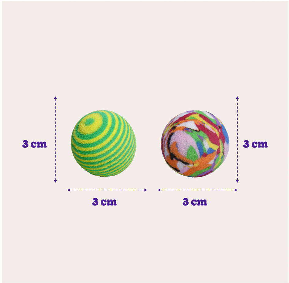 Bolinha Kroco para Gatos - 4 Unidades