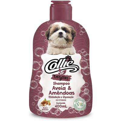 Shampoo Collie Vegan Aveia e Amêndoas para Cães