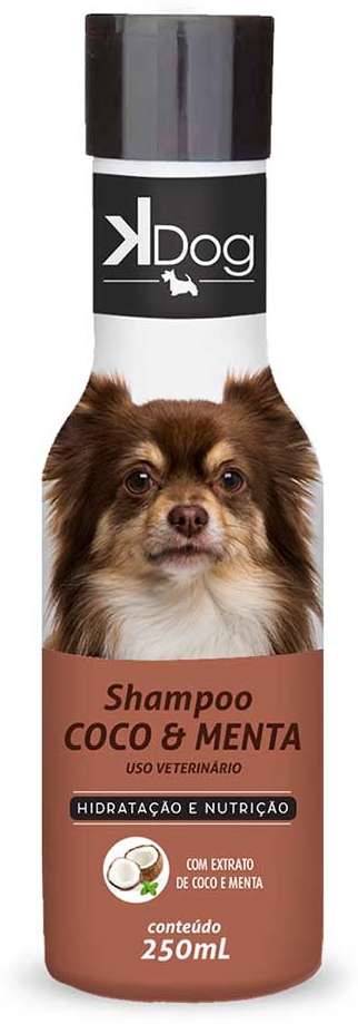 Shampoo Kdog Coco e Menta para Cães - 250 mL