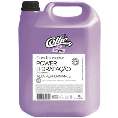 Condicionador Collie Vegan Power Hidratação para Cães e Gatos
