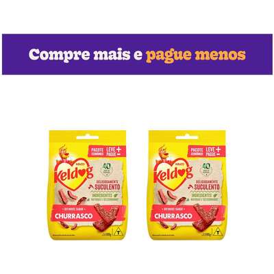 Bifinho Keldog para Cães Sabor Churrasco