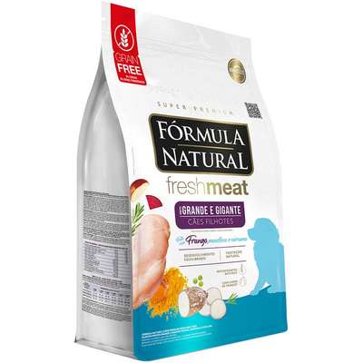 Ração Seca Fórmula Natural Fresh Meat Cães Filhotes Raças Grandes e Gigantes