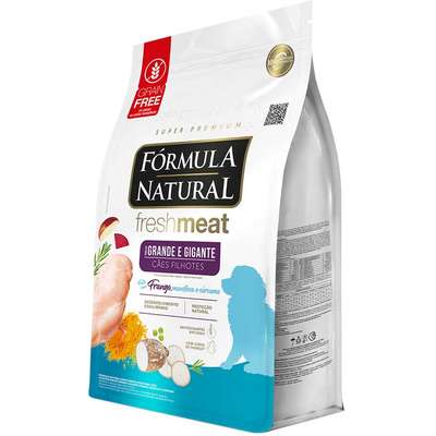 Ração Seca Fórmula Natural Fresh Meat Cães Filhotes Raças Grandes e Gigantes
