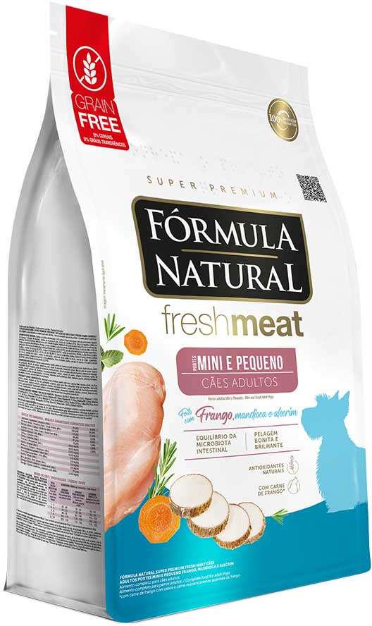 Ração Seca Fórmula Natural Fresh Meat Cães Adultos Raças Mini e Pequena - 2,5Kg