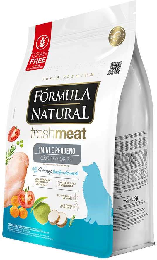 Ração Seca Fórmula Natural Fresh Meat Cães Sênior Raças Mini e Pequena - 2,5Kg