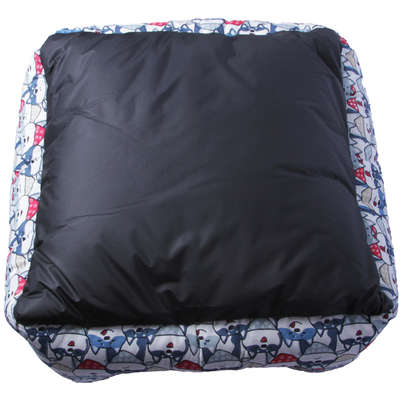 Cama Luppet Quadrada Impermeavel Eco Azul