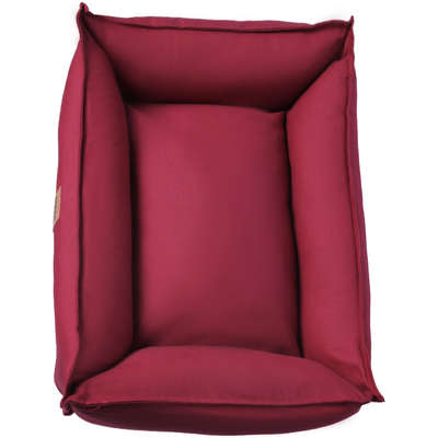 Cama Pacco Puppy Nature Merlot 100% Algodão para Cães