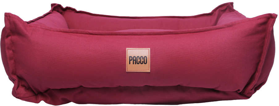 Cama Pacco Puppy Nature Merlot 100% Algodão para Cães - Tam. EXG