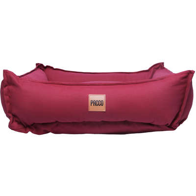 Cama Pacco Puppy Nature Merlot 100% Algodão para Cães