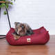 Cama Pacco Puppy Nature Merlot 100% Algodão para Cães - Tam. P
