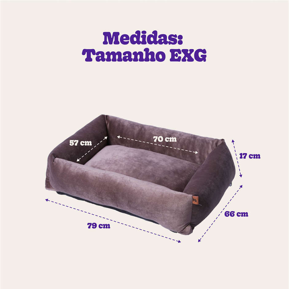 Cama Pickorruchos Top Confort Lobo - Tam. EXG
