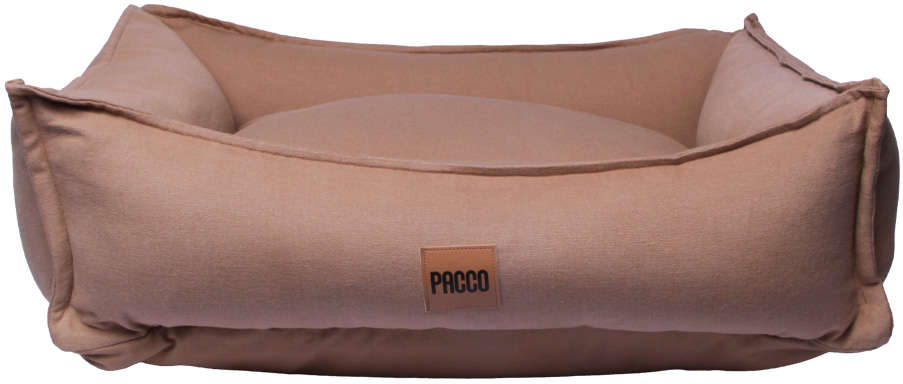 Cama Pacco Puppy Nature Bege 100% Algodão para Cães - Tam. GG
