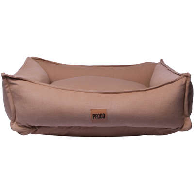 Cama Pacco Puppy Nature Bege 100% Algodão para Cães