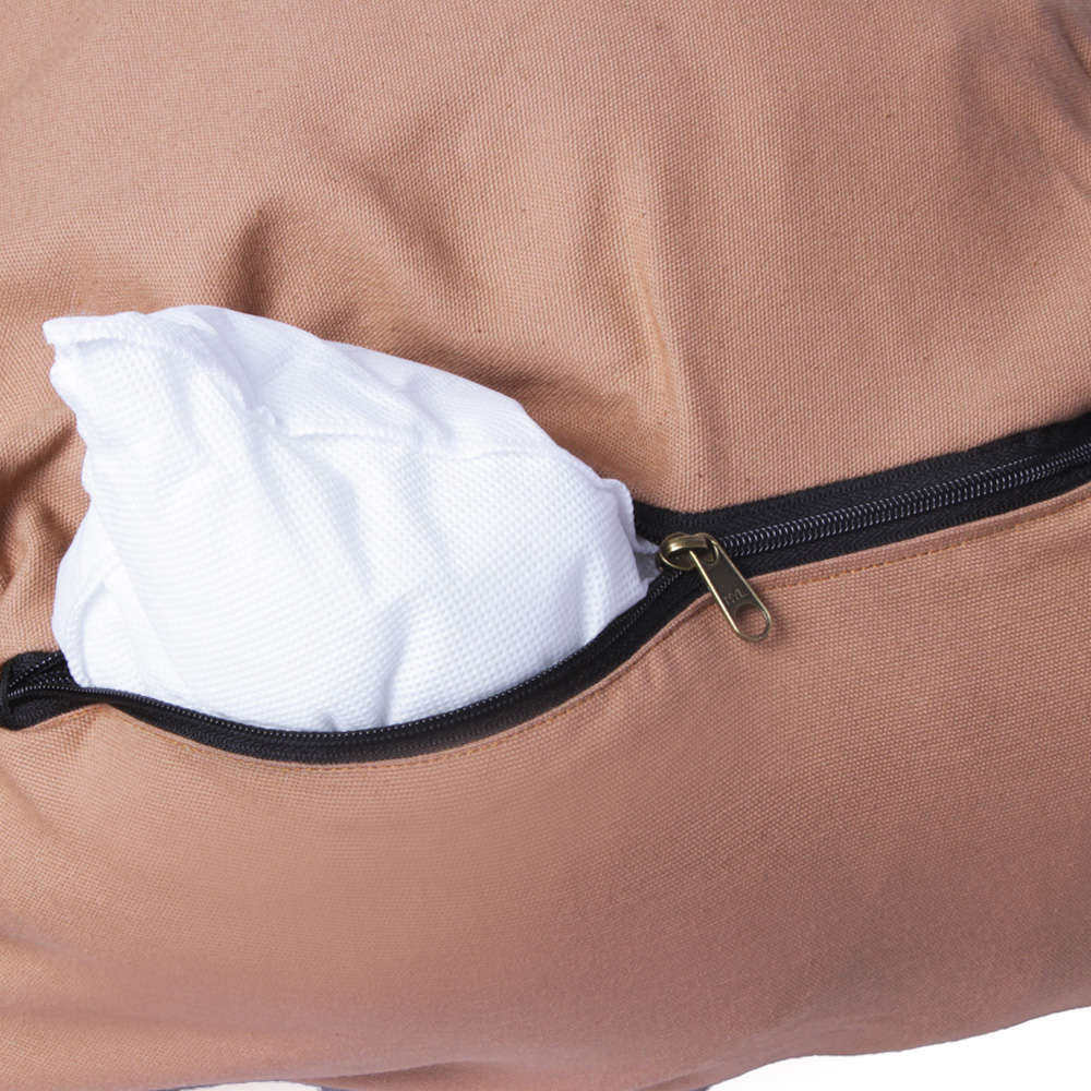 Cama Pacco Puppy Nature Bege 100% Algodão para Cães - Tam. GG