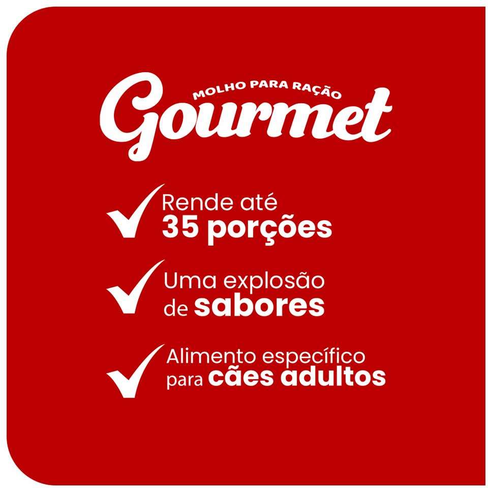Molho Doogs para Cães Adultos Sabor Carne - 250g