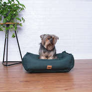 Cama Pacco Puppy Impermeável Ecotec Lisa Verde para Cães