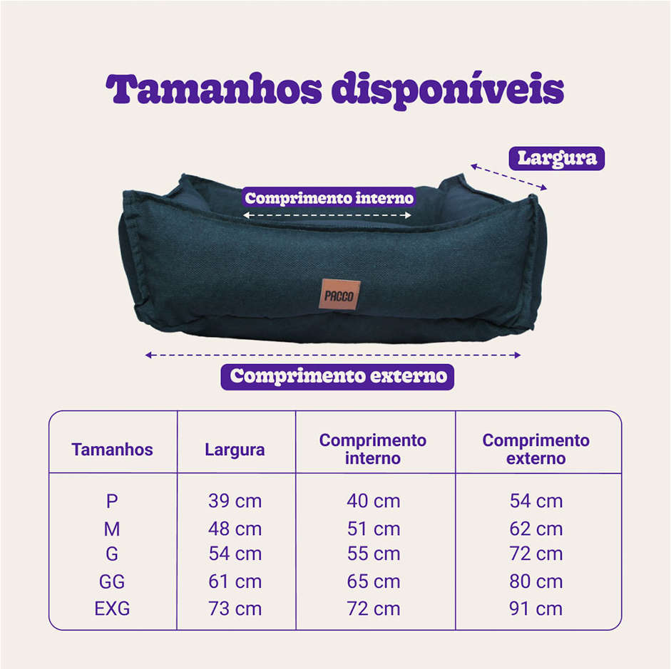 Cama Pacco Puppy Impermeável Ecotec Lisa Verde para Cães - Tam. EXG