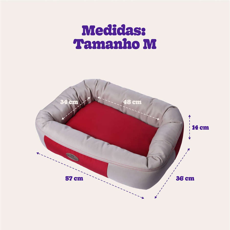 Cama Pickorruchos Vogue Marsala - Tam. M