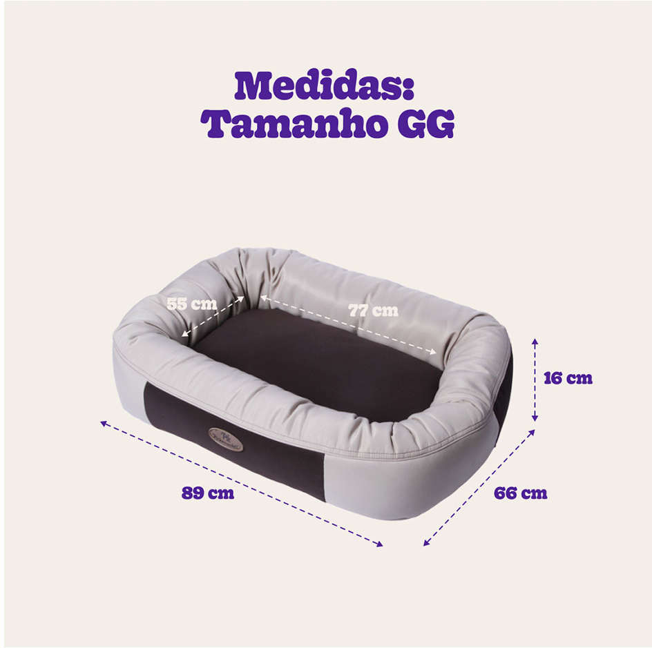 Cama Pickorruchos Vogue Avelã - Tam. GG