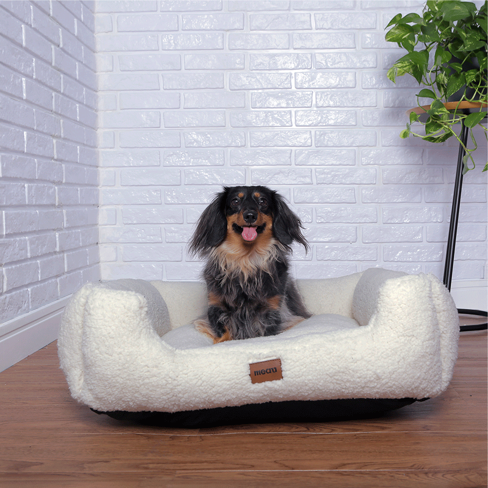 Cama Meau Quadrada Conforto Alpaca - Tam. P