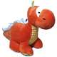 Brinquedo Pelúcia Dino Rex