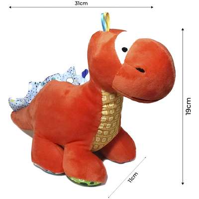 Brinquedo Pelúcia Dino Rex
