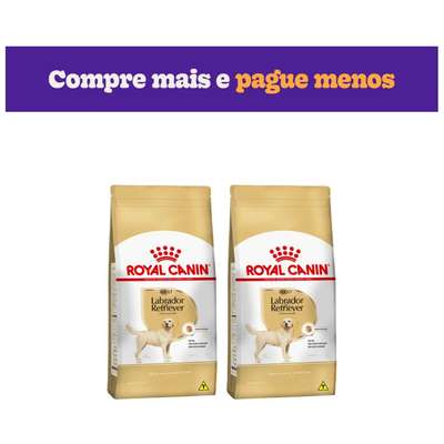 Ração Royal Canin para Cães Adultos da Raça Labrador Retriever - 24 Kg