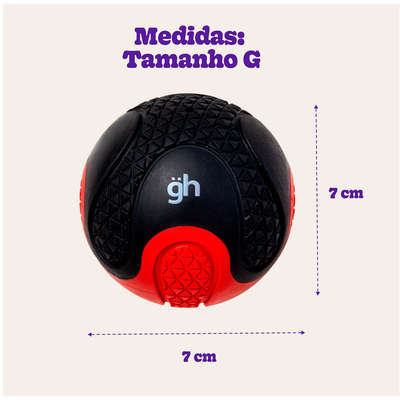 Brinquedo Bola Germanhart Superball Dual Color para Cães