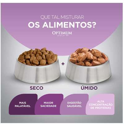 Ração Optimum Frango e Arroz para Cães Filhotes até 18 meses Raças Pequenas e Minis