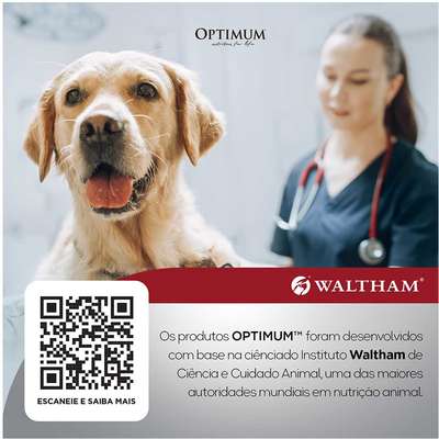 Ração Optimum Frango e Arroz para Cães Filhotes Raças Médias e Grandes até 18 meses