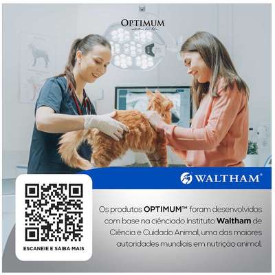 Ração Seca Optimum Frango para Gatos Adultos Castrados