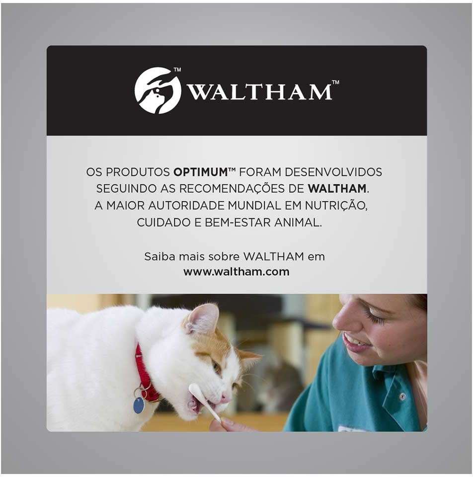 Ração Seca Optimum Carne para Gatos Adultos Castrados - 10,1Kg