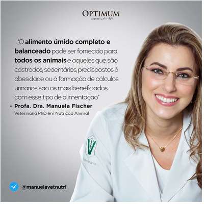 Ração Úmida Optimum Sachê para Gatos Adultos Manutenção de Peso Frango
