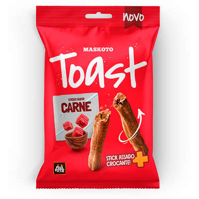Stick Maskoto Toast para Cães Sabor Carne