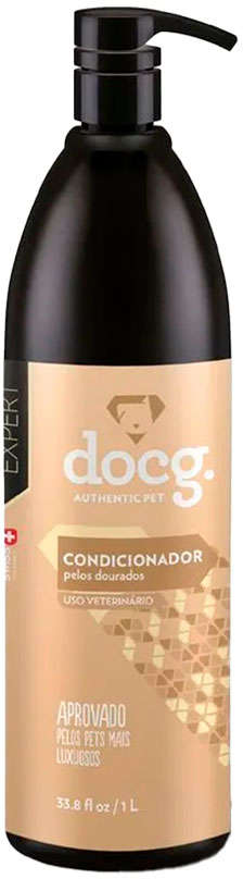 Condicionador Docg. Pelos Dourados para Cães e Gatos - 1 Litro