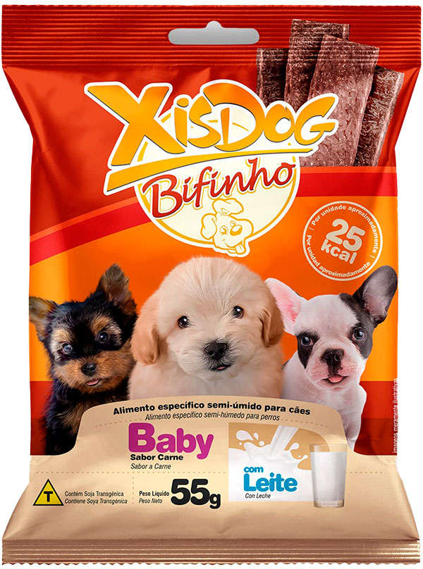 Bifinho Xis Dog Baby - 55gr