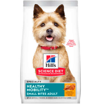 Ração Seca Hill's Science Diet Mobilidade Saudável Pedaços Pequenos Frango para Cães Adultos