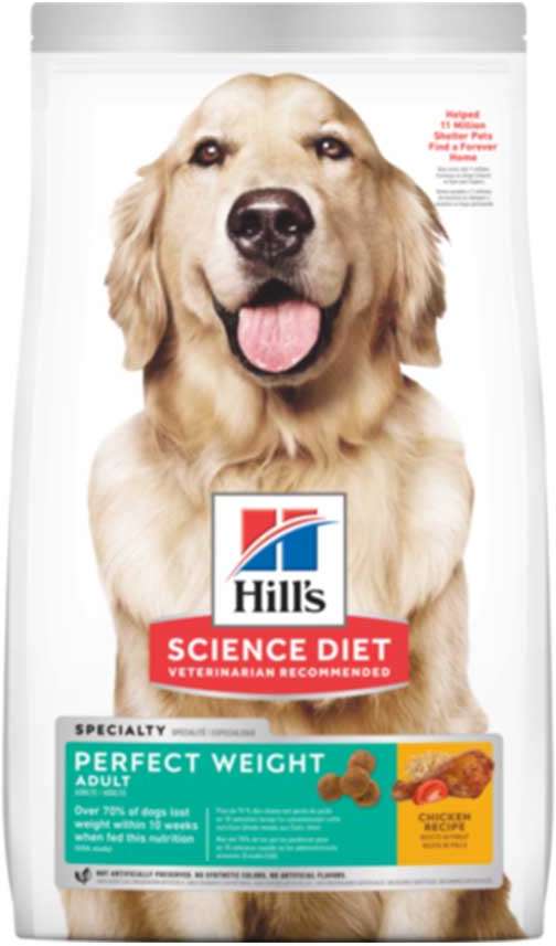 Ração Seca Hill's Science Diet Peso Perfeito para Cães Adultos - 1,81Kg