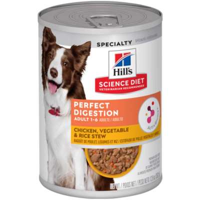 Ração Úmida Hill's Science Diet Digestão Perfeita Frango e Vegetais para Cães Adultos