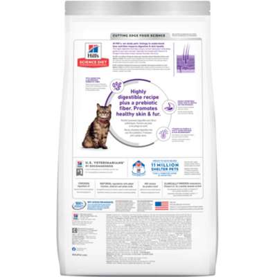 Ração Seca Hill's Science Diet Pele Sensível Frango para Gatos Adultos