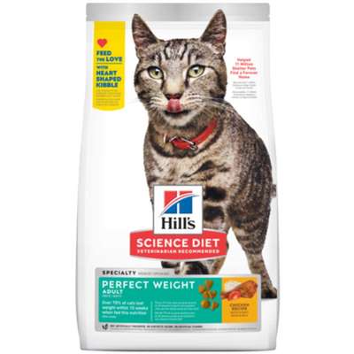 Ração Seca Hill's Science Diet Peso Perfeito Frango para Gatos Adultos