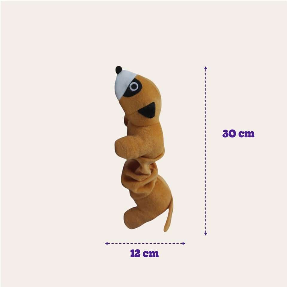 Brinquedo Chalesco Cachorro de Pelúcia - Tam. Único