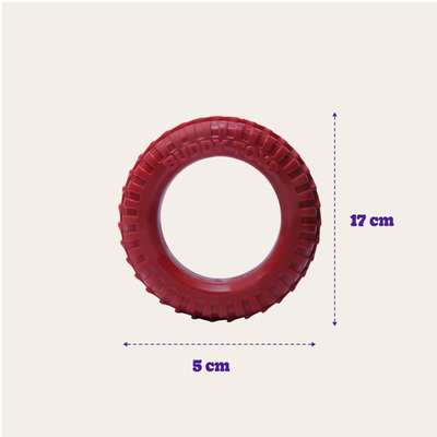 Brinquedo Buddy Toys Pneu Nylon Vermelho