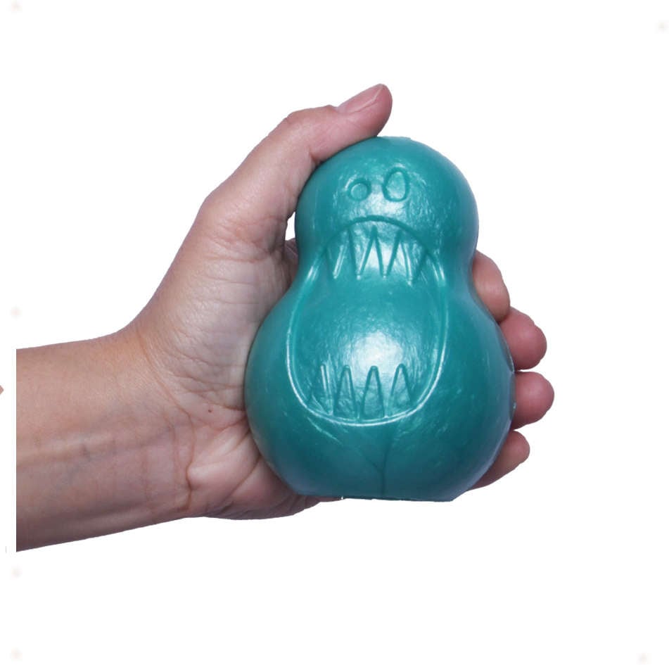Brinquedo Mordedor Pet Games Monstrinho Verde - Tam. M